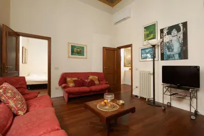 TV o dispositivi per l'intrattenimento presso Frescoed Duomo Retreat