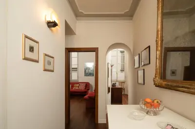 Letto o letti in una camera di Frescoed Duomo Retreat
