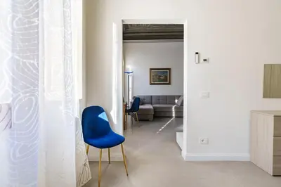 Area soggiorno di Ghibellina Apartment By San Firenze Collection