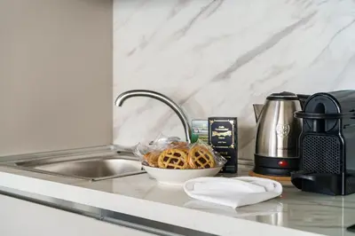 Set per la preparazione di tè e caffè presso Ghibellina Apartment By San Firenze Collection