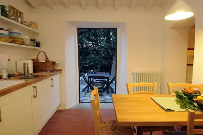 Cucina o angolo cottura di Fattoria il Leccio - Appartamento con terrazza