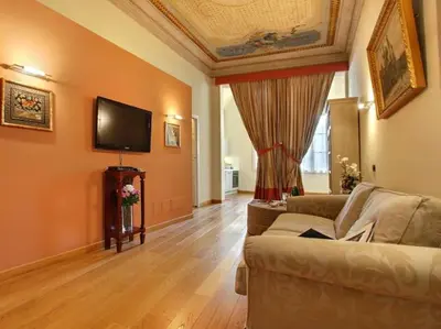 TV o dispositivi per l'intrattenimento presso Maggio Suite