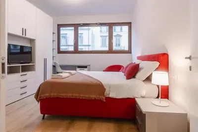 Letto o letti in una camera di Center Retreat Private Room with Shared Bath
