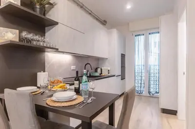 Cucina o angolo cottura di Cozy Retreat Private Room with Shared bath