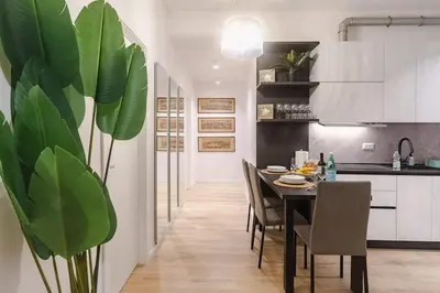 Cucina o angolo cottura di Cozy Retreat Private Room with Shared bath
