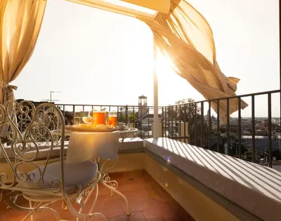 Balcone o terrazza di Il Miraggio Home Tower QK Costa 58 Rooftop