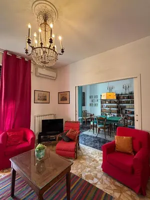 Area soggiorno di The writer's house