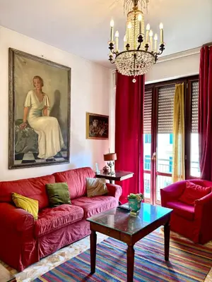 Area soggiorno di The writer's house