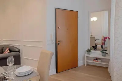 Area soggiorno di Charm Florence Apartment