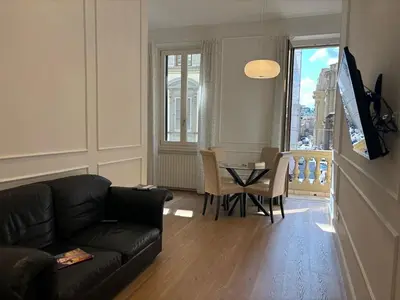 TV o dispositivi per l'intrattenimento presso Charm Florence Apartment