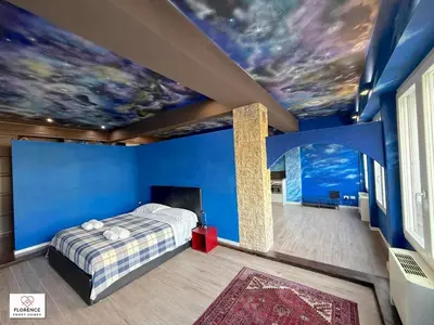Letto o letti in una camera di Blue Sky Apartment by Florence Sweet Homes