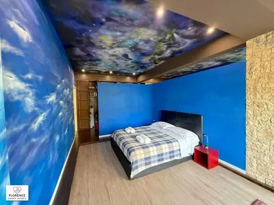 Letto o letti in una camera di Blue Sky Apartment by Florence Sweet Homes