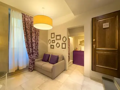 Area soggiorno di Affacci sulla via Home Tower QK Costa 58