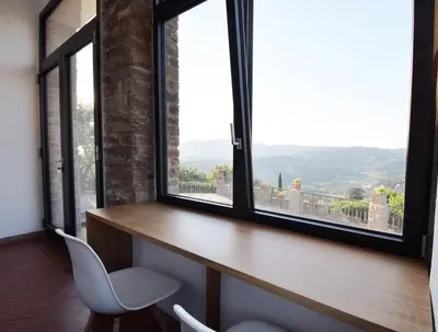 Paesaggio naturale nelle vicinanze dell'affittacamere