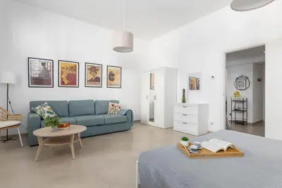 Area soggiorno di Rifredi - Appartamento elegante e moderno a due passi dal centro