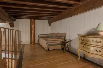 Area soggiorno di San Niccolò Loft Suite