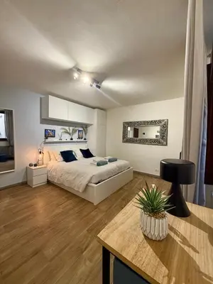 Letto o letti in una camera di Guelfa63 - Deliziosa Suite nel cuore di Firenze