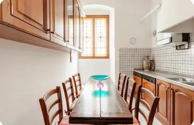 Cucina o angolo cottura di Centralissimo e Ampio appartamento confortevole