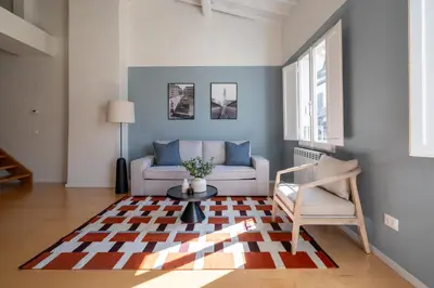 Area soggiorno di Florence in Focus, by Belcanto Villas