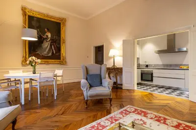 Cucina o angolo cottura di The Loggia of Borgo SS Apostoli