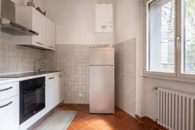 Cucina o angolo cottura di Il Ferrone Apartment With Garden - Greve In Chianti