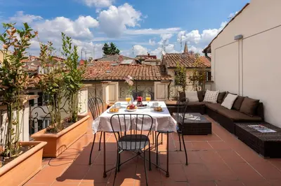 Balcone o terrazza di Attic Up On Florence