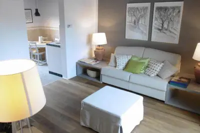 Area soggiorno di Attic Up On Florence