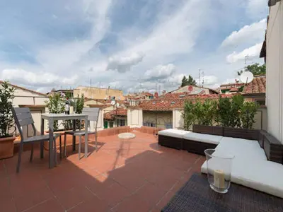 Balcone o terrazza di Attic Up On Florence
