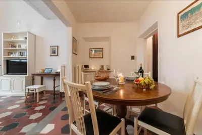 TV o dispositivi per l'intrattenimento presso Charming Loft Corso Italia