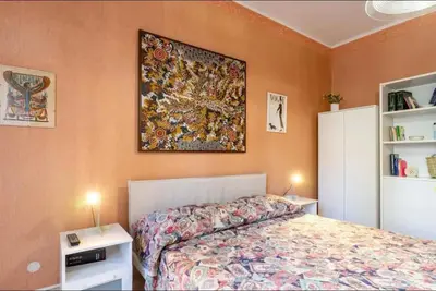 Letto o letti in una camera di Casa Bassotti