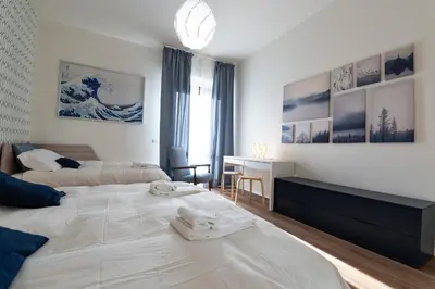 Letto o letti in una camera di SPOT4YOU Firenze, Italy - il posto giusto per te
