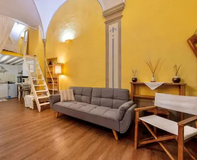 Cucina o angolo cottura di Loft al Duomo nel silenzio assoluto! No scale per entrare!