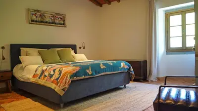 Letto o letti in una camera di Campo Sasso