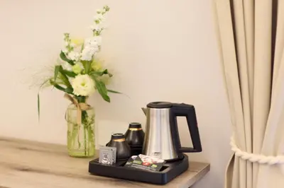 Set per la preparazione di tè e caffè presso Hotel Settefiori