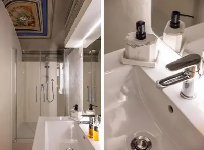 Bagno di The White House - Home of the Frescoes