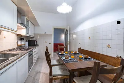 Cucina o angolo cottura di Novoli Comfort Apartment Balcony & Tramvia