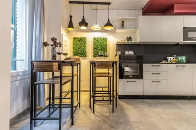Cucina o angolo cottura di Wine Apartments Florence Biancone