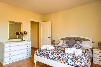 Letto o letti in una camera di Alessandria's House