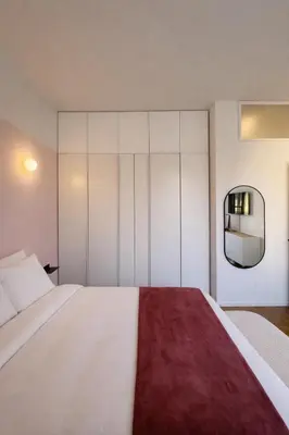 Letto o letti in una camera di Cozy apartment Firenze - con ascensore