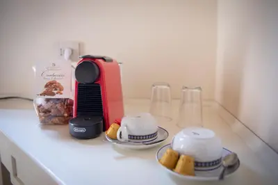 Set per la preparazione di tè e caffè presso Agriturismo GIOLE