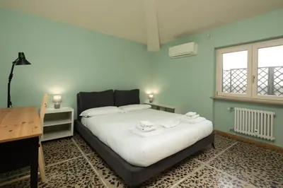Letto o letti in una camera di Fortezza Attic Retreat