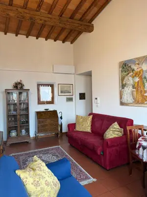 Area soggiorno di Charming & relaxing apt in Florence