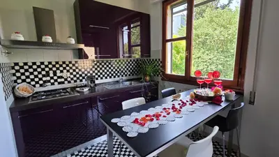 Cucina o angolo cottura di Cecco Bravo apt