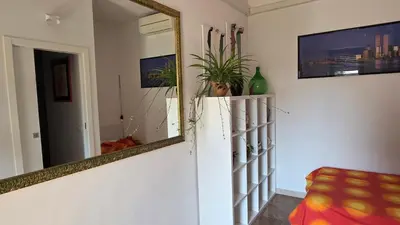 Letto o letti in una camera di Cecco Bravo apt