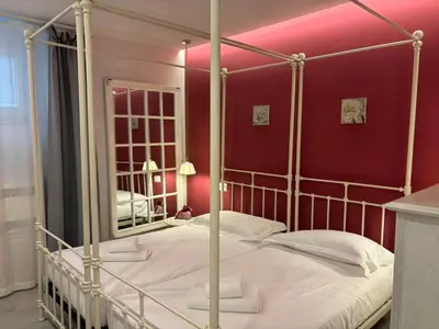 Letto o letti in una camera di Silk Art Florence Apartment
