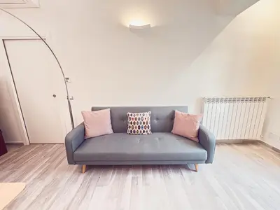 Area soggiorno di Comfort Home Free Parking in Florence