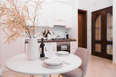 Cucina o angolo cottura di La Perla Fiorentina