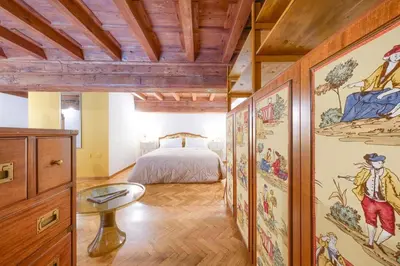 Letto o letti in una camera di Beatrice's House