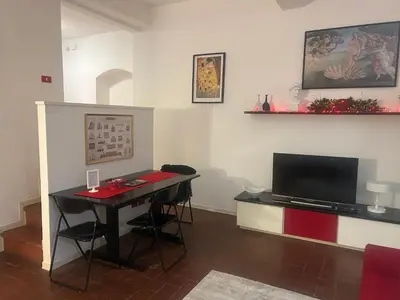 Area soggiorno di Alfani 75 - Il cuore di Firenze