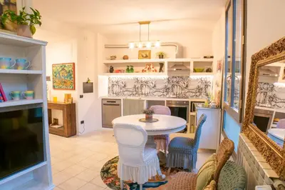 Cucina o angolo cottura di Conti & Moroni House